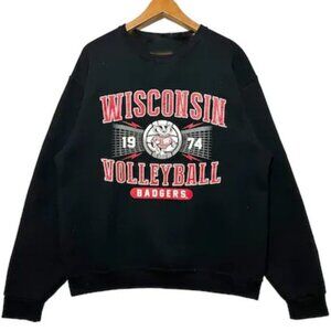 1974 Wisconsin Volleyball Badgers University Of Wisconsin Madison sweatshirt